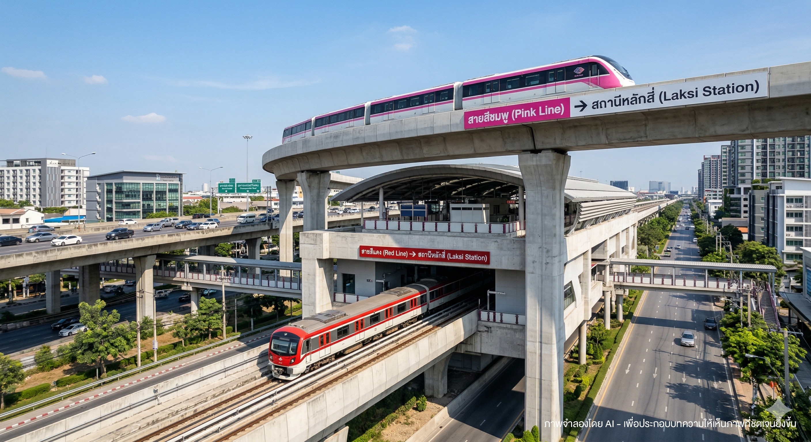 สายสีชมพู (Pink Line) -> สถานีหลักสี่ (Laksi Station).jpg